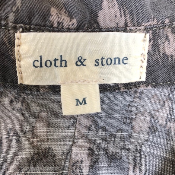 Anthropologie Cloth & Stone Long Sleeve Shirt - Picture 4 of 7